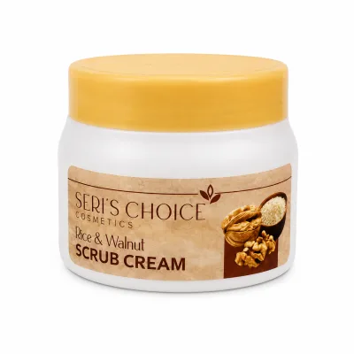 Scrub - Rice & Walnut Cream | Facial Exfoliating Scrub for Smooth & Clean Skin