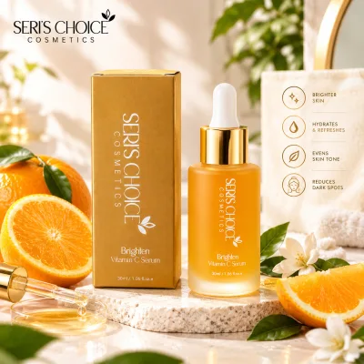 Vitamin C Glow Serum 30ml | Brightening Face Serum for Radiant & Even Looking Skin