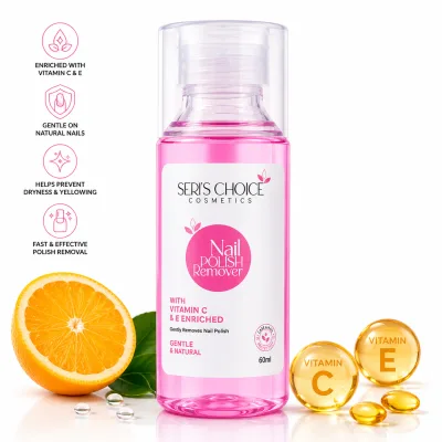 Nail Polish Remover with Vitamin C & E 60ml