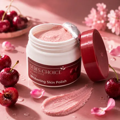 Skin Polish Whitening - Cherry | Gentle Exfoliating & Skin Polishing Cream with Cherry Extract