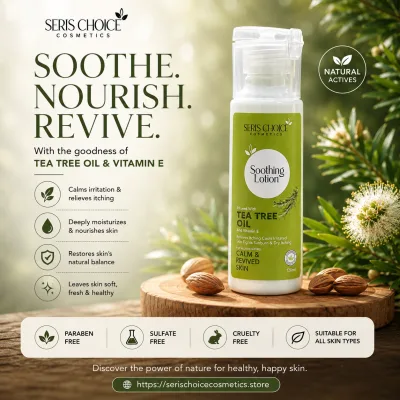 Soothing Lotion with tree tea oil 120ml