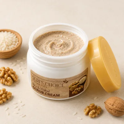 Scrub - Rice & Walnut Cream | Facial Exfoliating Scrub for Smooth & Clean Skin