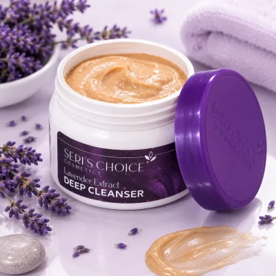 Deep Cleanser Lavender Extract | Facial Cleanser for Deep Cleansing & Fresh Skin
