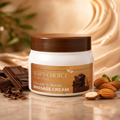 Massage Cream | Chocolate & Almond | Moisturizing & Nourishing Skin Massage