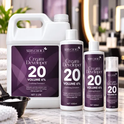 Cream Developer 20 Volume (6%) | Professional Hair Color Developer Cream | Smooth Mixing Formula