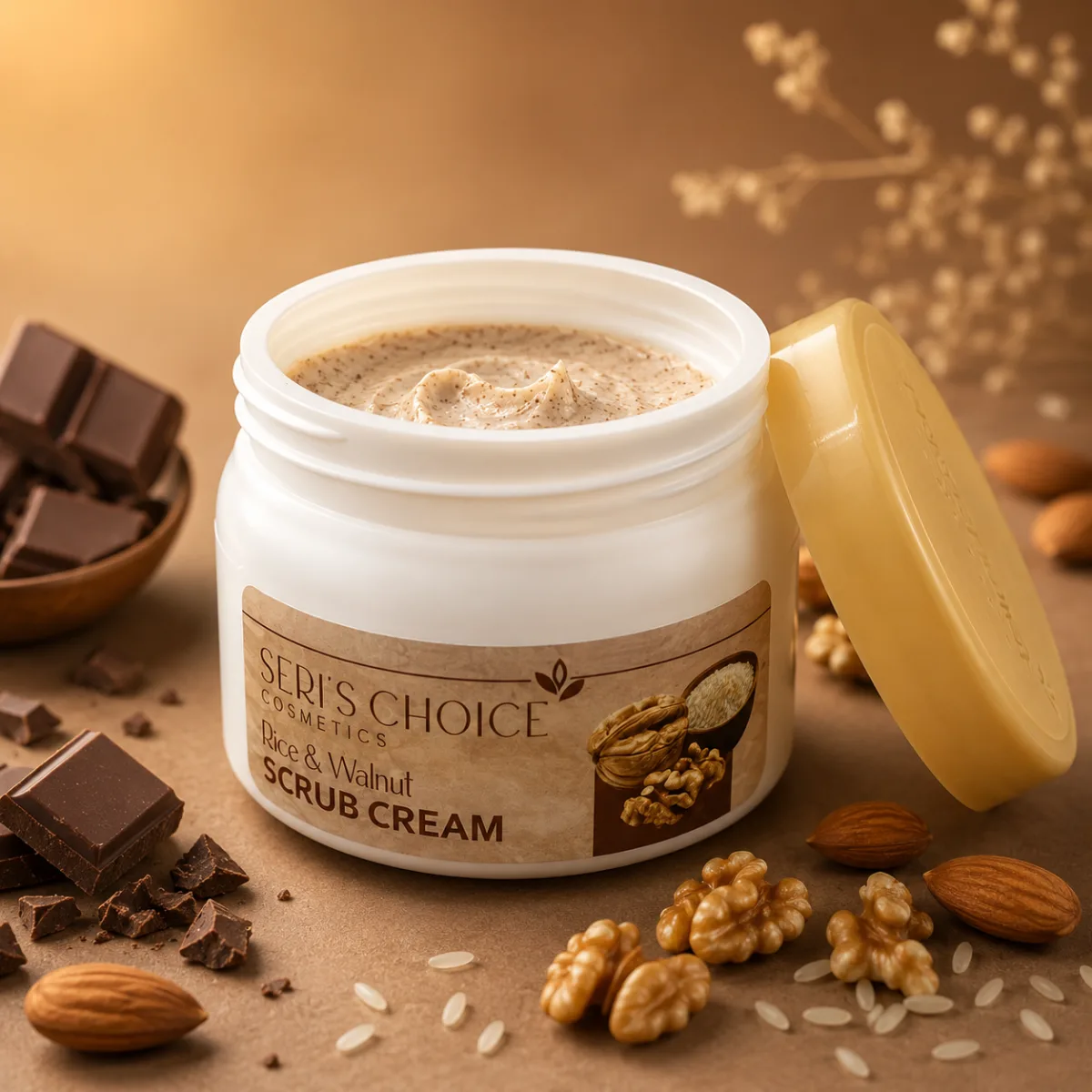 Scrub - Rice & Walnut Cream | Facial Exfoliating Scrub for Smooth & Clean Skin