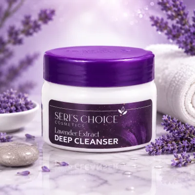 Deep Cleanser Lavender Extract | Facial Cleanser for Deep Cleansing & Fresh Skin